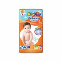 ราคา เบบี้เลิฟ กางเกงผ้าอ้อม รุ่นสไมล์ แพ้นท์ ยกลัง (มีไซส์ S-XXXL) (344181-624503010)