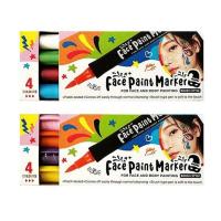 ราคา Artline Face Paint Marker ปากกาเพ้นท์หน้า+ร่างกาย คละสี (2 กล่อง 8 ด้าม) (383431-697849010)