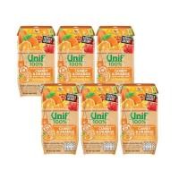 ราคา ยูนิฟ แครอทและส้มผสมน้ำผักผลไม้ 200 มล. (แพ็ก 3) (383206-697613010)