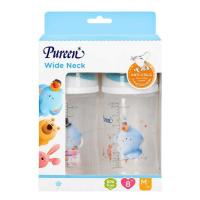 ราคา Pureen ขวดนมคอกว้าง 8 ออนซ์ แพ็ก 2 ขวด (503833-429311010)