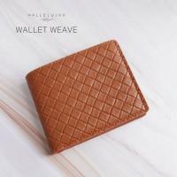 ราคา Hallelujah กระเป๋าสตางค์ผู้ชาย หนัง Pu Premium รุ่น Wallet Weave (382801-697216010)