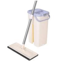 ราคา TS Modern Living ไม้ถูพื้นแบบรีดน้ำพร้อมถังปั่น Flat mop รุ่น CLEANING11 (580050-566245010)