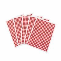 ราคา Altra Color สติ๊กเกอร์ไดคัทวงกลม 12มม. สีแดง (5 แผ่น) (332554-594326010)