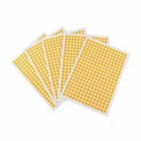 ราคา Altra Color สติ๊กเกอร์ไดคัทวงกลม 12มม. สีเหลือง (5 แผ่น) (332552-594323010)