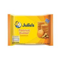 ราคา จูลี่ส์ ขนมปังกรอบสอดไส้เนยถั่ว 52.5 กรัม (482485-394768010)