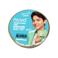 ราคา เทปใสกาวอะคริลิก NUVO แกน 3 นิ้ว 18มม.x36หลา (463930-368728010)