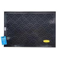 ราคา LEOMAX ยางปูพื้นแผ่นเรียบดักฝุ่น ยางปูพื้นรถยนต์ ลายตุ่ม WAVE แทนไวนิล (335089-702247010)