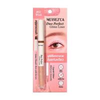 ราคา Merrezca กลิตเตอร์ไลเนอร์ Duo Perfect Glitter Liner 1.6x0.3 กรัม (339327-703970010)