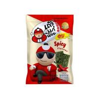 ราคา เถ้าแก่น้อย สาหร่ายอบ รสเผ็ด 12 กรัม คละลาย (แพ็ก 6 ชิ้น) (560250-531796010)