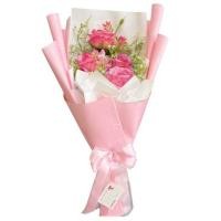 ราคา ช่อดอกกุหลาบ สีชมพู (343794-705245010)