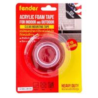 ราคา Fender เทปกาวสองหน้าอะครีลิค ชนิดโฟมใส 18มม.x80ซม. (แพ็ก 3 ม้วน) (375956-686265010)