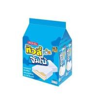 ราคา ทิวลี่ทวินจัมโบ้ เวเฟอร์สอดไส้ครีมรสนมเคลือบครีมรสนม 35 กรัม (แพ็ก 12 ชิ้น) (457930-358916010)