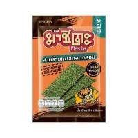 ราคา มาชิตะ สาหร่ายทอด รสสไปซี่บาร์บีคิวเกาหลี 8 กรัม (แพ็ก 6 ชิ้น) (518736-457023010)