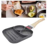 ราคา TinTin Shop กระทะอเนกประสงค์ 3 หลุม ดำ (347217-706101010)