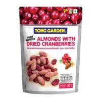ราคา ทองการ์เด้น อัลมอนด์ผสมแครนเบอร์รี่อบแห้ง 140 กรัม (552639-519036010)