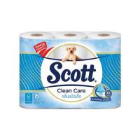 ราคา สก๊อตต์ กระดาษ คลีนแคร์ กลิ่นแป้งเด็ก แพ็ก 6 ม้วน (476420-385944010)