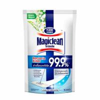 ราคา มาจิคลีน น้ำยาถูพื้น ฆ่าเชื้อแบคทีเรีย ถุงเติม 700 มล. (แพ็ก 3 ชิ้น) (325539-587762010)