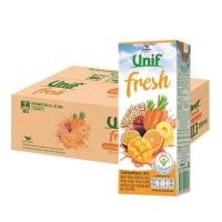 ราคา ยูนิฟเฟรช ทรอปิคอล ฟรุ๊ต30% 250 มล. (ยกลัง 24 กล่อง) (352153-638626010)