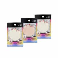 ราคา JOYOUS พัฟแต่งหน้าทรงกลม พรีเมี่ยม (แพ็ก 3 ชิ้น) (517556-454833010)