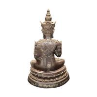 ราคา พระพุทธมหาสันติงหลวง พระบูชาทองแดงรมดำ หน้าตัก 5 นิ้ว (542654-501841010)