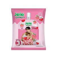 ราคา เจเล่ชิววี่ รสพีชและลิ้นจี่ 150 กรัม (แพ็ก 3 ชิ้น) (357601-708840010)