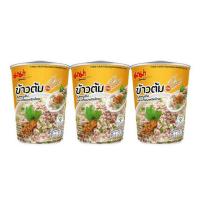 ราคา มาม่าข้าวต้มคัพ รสหมูกระเทียมพริกไทย 35 กรัม (แพ็ก 3 ถ้วย) (476777-386518010)