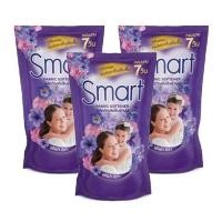 ราคา สมาร์ท น้ำยาปรับผ้านุ่มเข้มข้น สีม่วง 450 มล. (แพ็ก 3 ชิ้น) (451465-349029010)