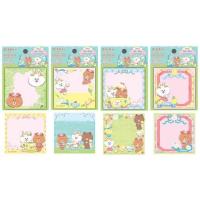 ราคา CODE:D กระดาษโน๊ตแถบกาว Sticky Note Line Friends คละลาย (แพ็ก 4 ชุด) (360464-709184010)