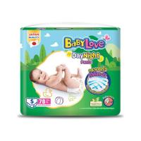 ราคา เบบี้เลิฟ ผ้าอ้อมเด็ก เดย์&ไนท์ แพ้นท์ (มีไซส์ S-XXXL) (415508-175572030)