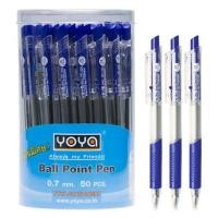 ราคา ปากกาลูกลื่นน้ำเงิน 0.7 มม. YOYA 1026 (แพ็ก50ด้าม) (457203-357807010)