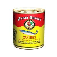 ราคา อะยัม ปลาซาร์ดีนในซอสมะเขือเทศ 230 กรัม (477804-387798010)