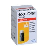 ราคา แอคคิว-เช็ค ฟาสคลิก เข็มเจาะปลายนิ้ว 24 ชิ้น (407051-161139060)