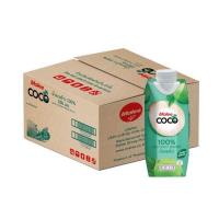 ราคา มาลีโคโค่น้ำมะพร้าว 100 % กล่อง 330 มิลลิลิตร (ยกลัง 12 กล่อง) (450358-347168010)