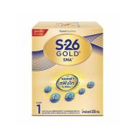 ราคา นมผงเอส26 โกลด์เอสเอ็มเอ สูตร 1 200 กรัม (450540-347684010)