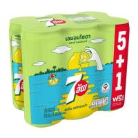 ราคา เซเว่นอัพ เลมอนโซดา 325 มล.(แพ็ก 6 กระป๋อง) (363976-709820010)