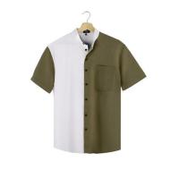 ราคา WEES THAILAND เสื้อเชิ้ตผู้ชาย ทูโทน คอจีน (356868-646353010)