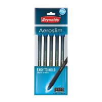ราคา Reynolds ปากกาลูกลื่น Aeroslim 0.7 มม. หมึกน้ำเงิน (แพ็ก 5 ด้าม) (363871-709780010)