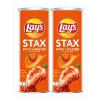 ราคา เลย์สแตคส์ กลิ่นกุ้งมังกรสไปซี่ 100 กรัม (361516-654147010)