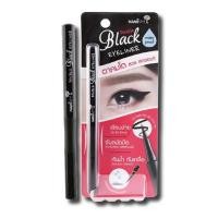ราคา Nami อายไลน์เนอร์ Double Black Eyeliner #สีดำ (330465-297132010)