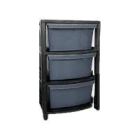 ราคา ThaiTrendy ตู้ลิ้นชักพลาสติก กล่องเก็บของ ตู้เก็บของ 3 ชั้น (355857-643875010)