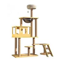 ราคา TS Modern Living คอนโดแมวไม้ เสาลับเล็บ รุ่น PET0046 (324831-710634010)