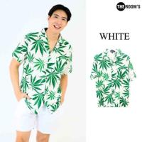 ราคา THE ROOM'S เสื้อฮาวาย ลาย Eternity Green สีขาว (363820-709704010)