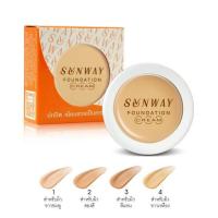 ราคา Sunway Foundation Cream No.04 สำหรับผิวขาวเหลือง 8 กรัม (392229-254562010)