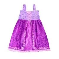 ราคา Gracekids ชุดคลุมอาบน้ำเด็ก Disney ผ้าเช็ดตัวชุดเจ้าหญิงราพันเซล (Tangled) (571407-550796010)