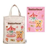 ราคา CODE:D ชุดกระเป๋า Bag Butterbear (กระเป๋าผ้า + สมุดโน๊ต A6) Ver.A (326103-711411010)
