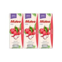 ราคา มาลี น้ำลิ้นจี่ 100% 200 มล. (แพ็ก 3 กล่อง) (338237-670448010)