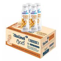 ราคา นมเปรี้ยว UHT ดัชมิลล์ กู๊ดดี้ รสส้ม 300 มล. (ยกลัง 24 ขวด) (580866-567449010)