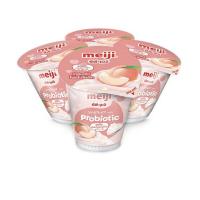 ราคา โยเกิร์ตรสพีชผสมวุ้นมะพร้าว (ตราเมจิ) 135 กรัม แพ็ก 4 (553168-519927010)