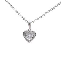 ราคา ValueJewelry สร้อยคอพร้อมจี้ ฝังคริสตัลแท้ ลายหัวใจ ขนาดกลาง สร้อย สร้อยคอ เครื่องประดับ NK065 (324078-586389010)