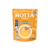 ราคา ฮอตต้า ขิงผงสำเร็จรูป ผสมน้ำผึ้ง 18 กรัมต่อซอง แพ็ก 10 ซอง (477218-387012010)